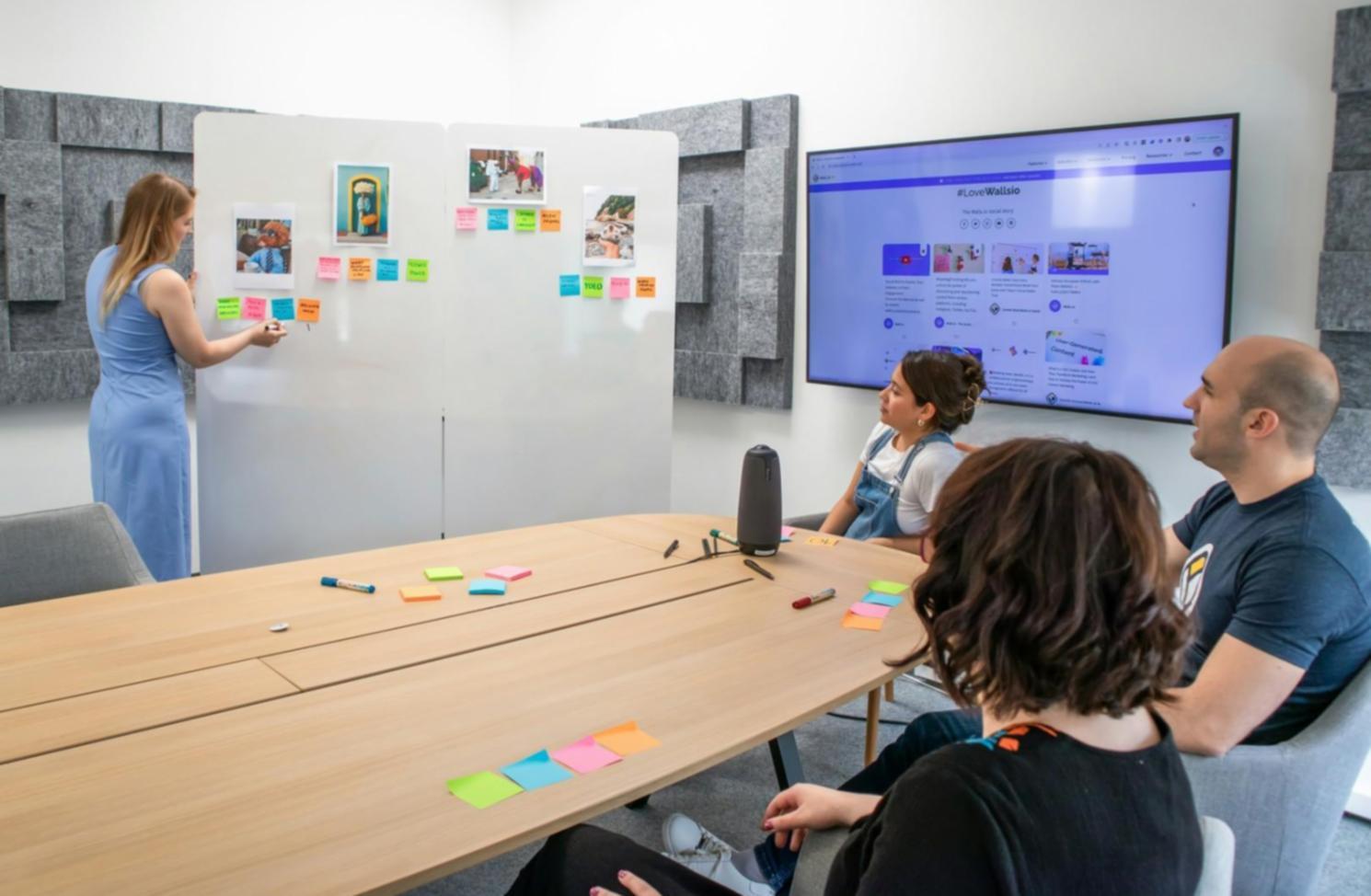 Workspace organisé avec planning financier